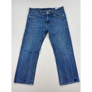 Burberry Prorsum London Jeans Men's 34x28 Denim Baggy Y2K Large Pocket Logo